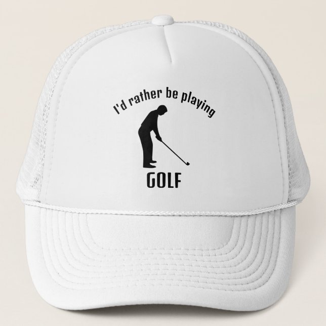 Casquette de design de golf (Devant)