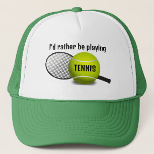 Casquette de design de tennis