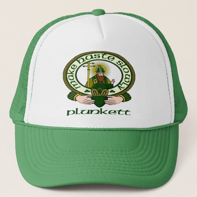 Casquette de devise de clan de Plunkett (Devant)