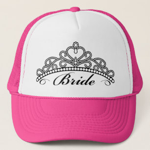 Casquette de diadème de jeune mariée