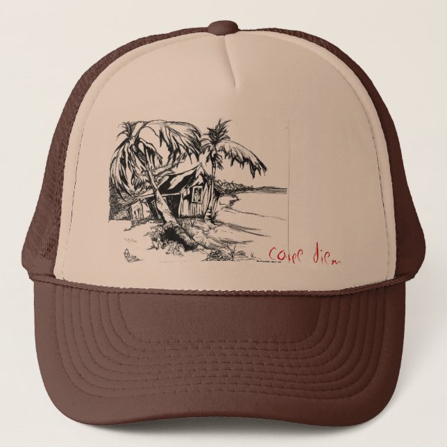 casquette de diem de carpe (Devant)