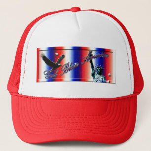 Casquette de Dieu béni l'Amérique
