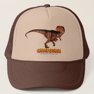 Casquette de dinosaure de Ceratosaurus