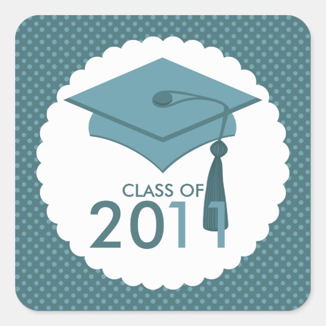 Casquette de diplôme Classe de Stickers (Devant)