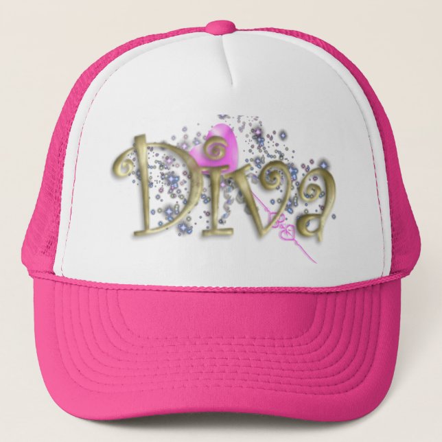 Casquette de diva de KRW (Devant)