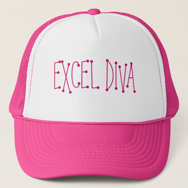 Casquette de diva d'Excel (Devant)