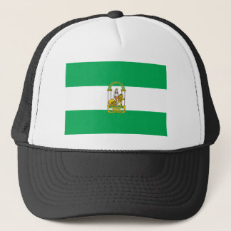 Casquette de drapeau d'Andalousie