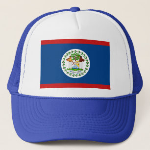 Casquette de drapeau de Belize