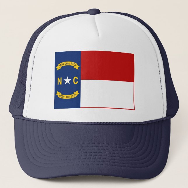 Casquette de drapeau de la Caroline du Nord (Devant)
