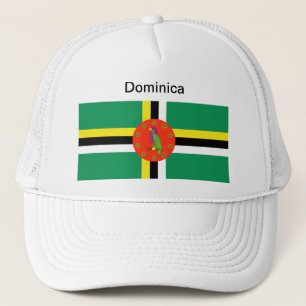 Casquette de drapeau de la Dominique