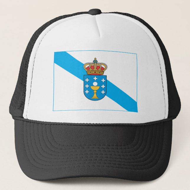 Casquette de drapeau de la Galicie (Devant)