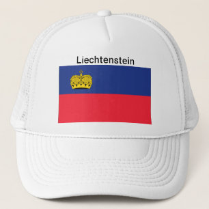 Casquette de drapeau de la Liechtenstein
