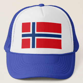 Casquette de drapeau de la Norvège