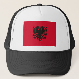 Casquette de drapeau de l'Albanie