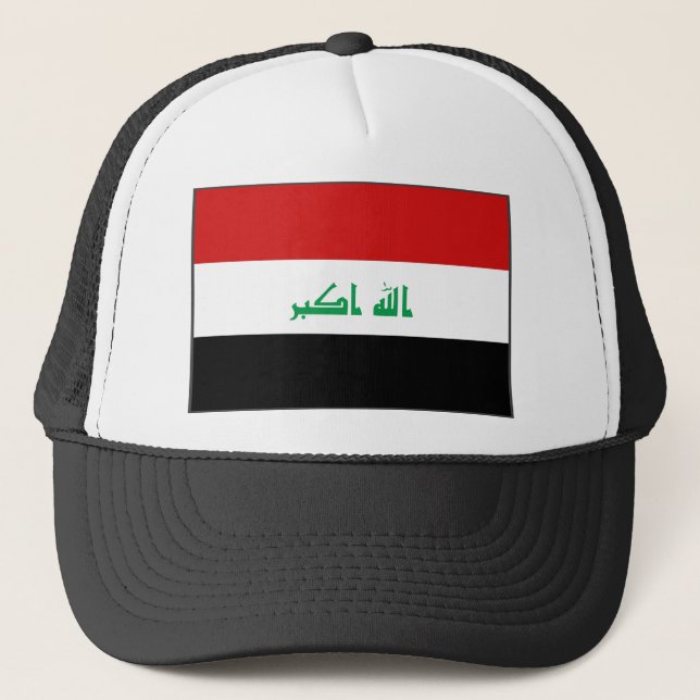 Casquette de drapeau de l'Irak (Devant)