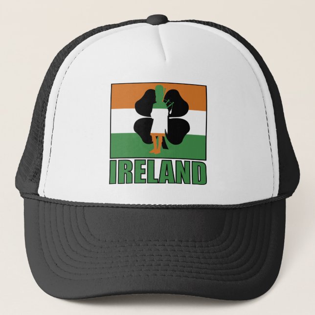 Casquette de drapeau de l'Irlande (Devant)