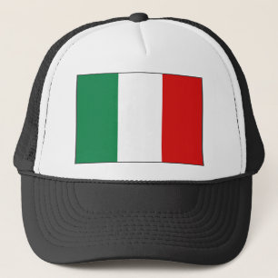 Casquette de drapeau de l'Italie