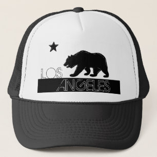 Casquette de drapeau de l'ours noir de Los Angeles