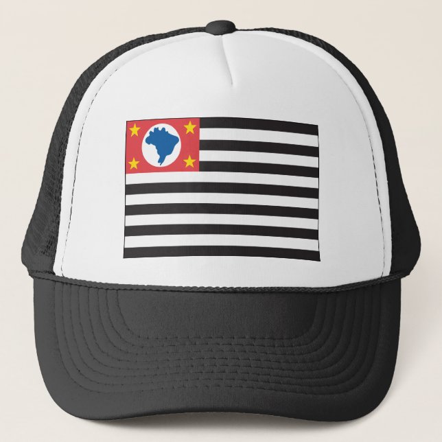 Casquette de drapeau de Sao Paulo (Devant)