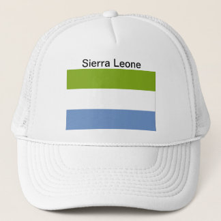 Casquette de drapeau de Sierra Leone