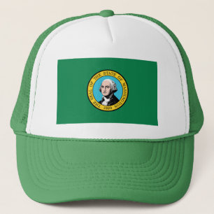 Casquette de drapeau de Washington