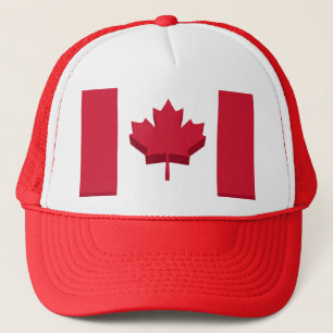 Casquette de drapeau du Canada