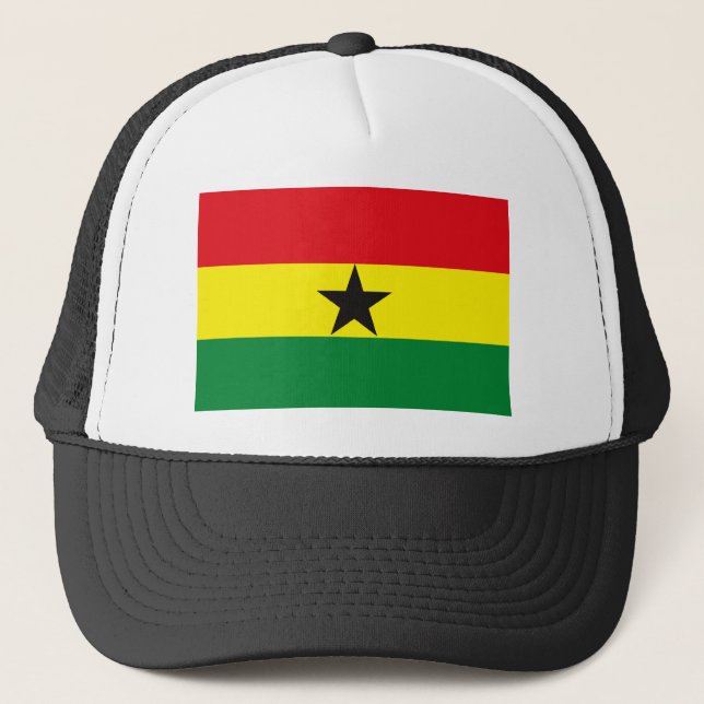 Casquette de drapeau du Ghana (Devant)