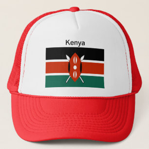 Casquette de drapeau du Kenya