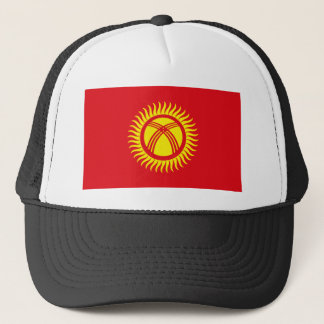 Casquette de drapeau du Kirghizistan