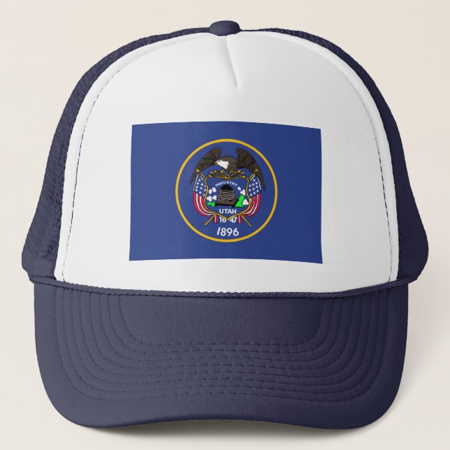 Casquette de drapeau Utah (Devant)