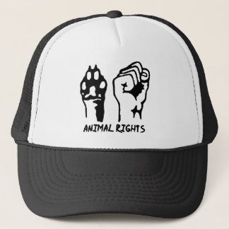 Casquette de droits des animaux