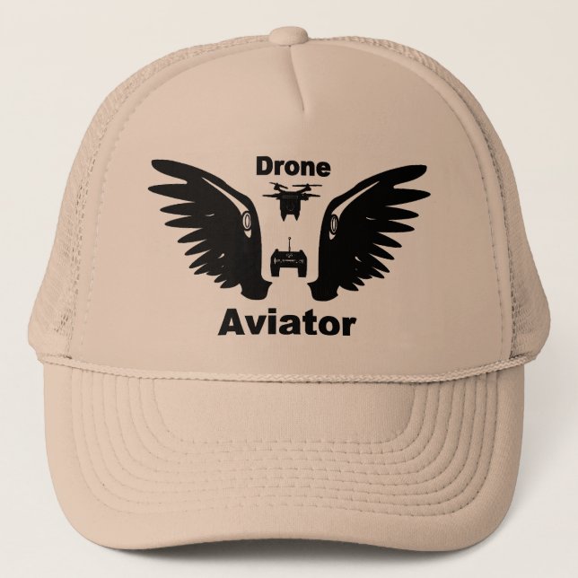 Casquette de drone Aviator (Devant)