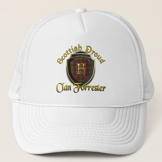 Casquette de dynastie écossaise Clan Forrester (Devant)