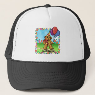 Casquette de fête d'anniversaire de l'ours