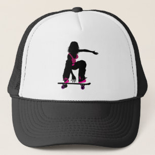Casquette de fille de patineur