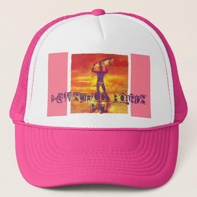 CASQUETTE DE FILLE DE SURFER (Devant)