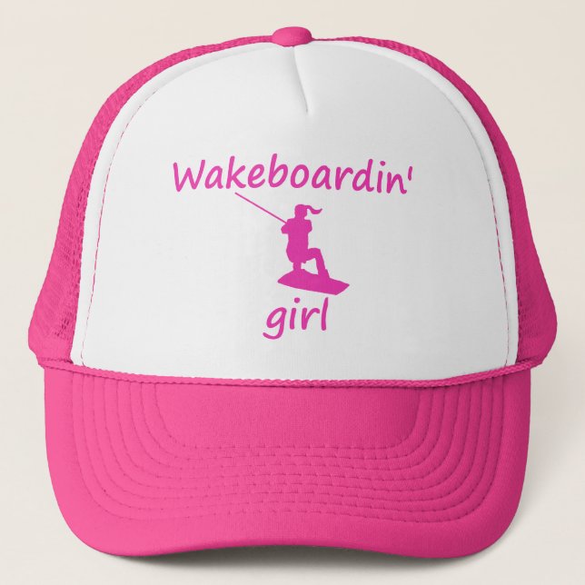 Casquette de fille de Wakeboardin (Devant)