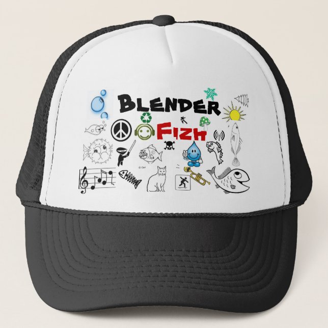 Casquette de Fizh de mélangeur (Devant)