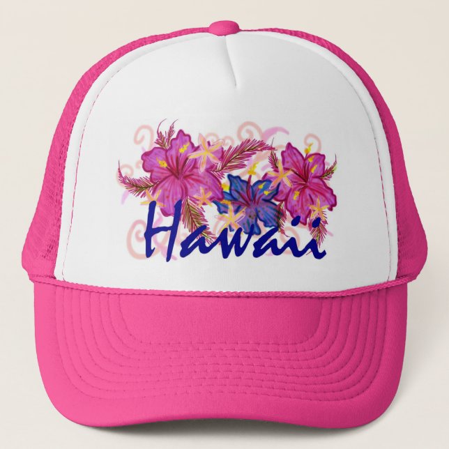 Casquette de fleur d'Hawaï (Devant)