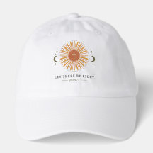 Casquette de foi chrétienne "Que la lumière soit"