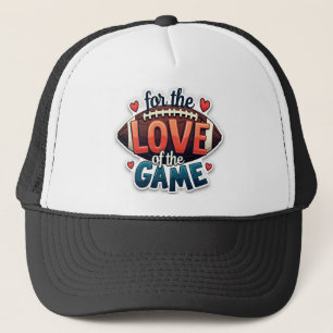 Casquette de football pour l'amour du jeu