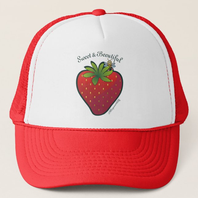 Casquette de fraise (Devant)