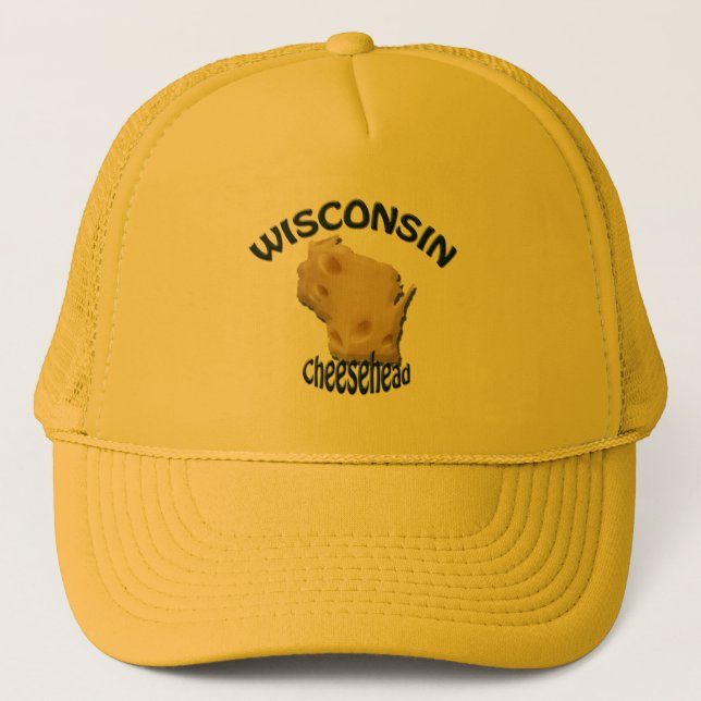 Casquette de fromage Wisconsin (Devant)