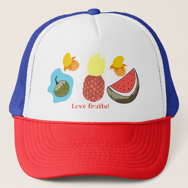 Casquette de fruits d'amour (Devant)
