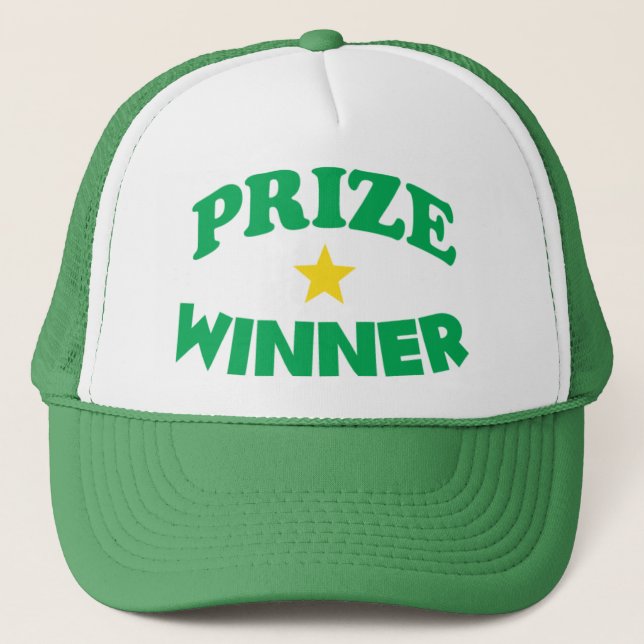 casquette de gagnant du prix (Devant)