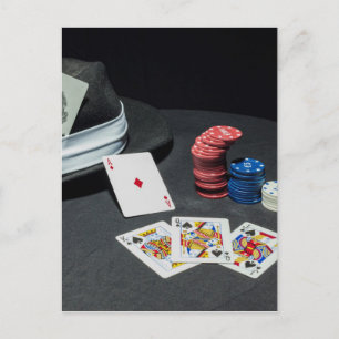 Casquette de gangsters de cartes de poker