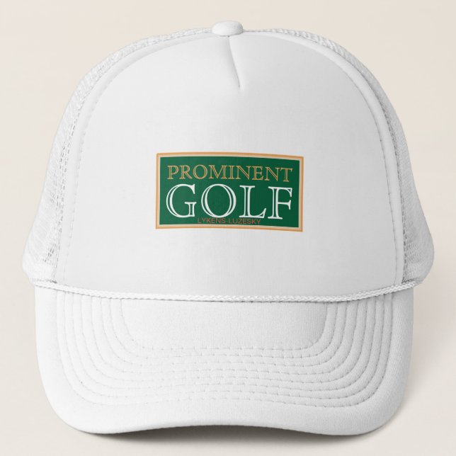 CASQUETTE DE GOLF PROMINENTE (Devant)