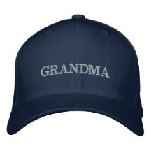 Casquette de grand-mère brodé