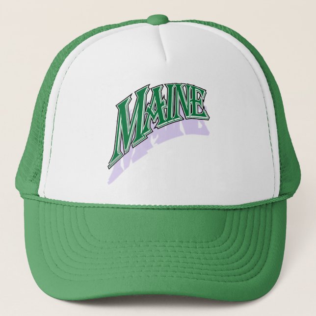 Casquette de greencaps du Maine (Devant)