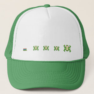 casquette de grenouille de gamer de 8 bits